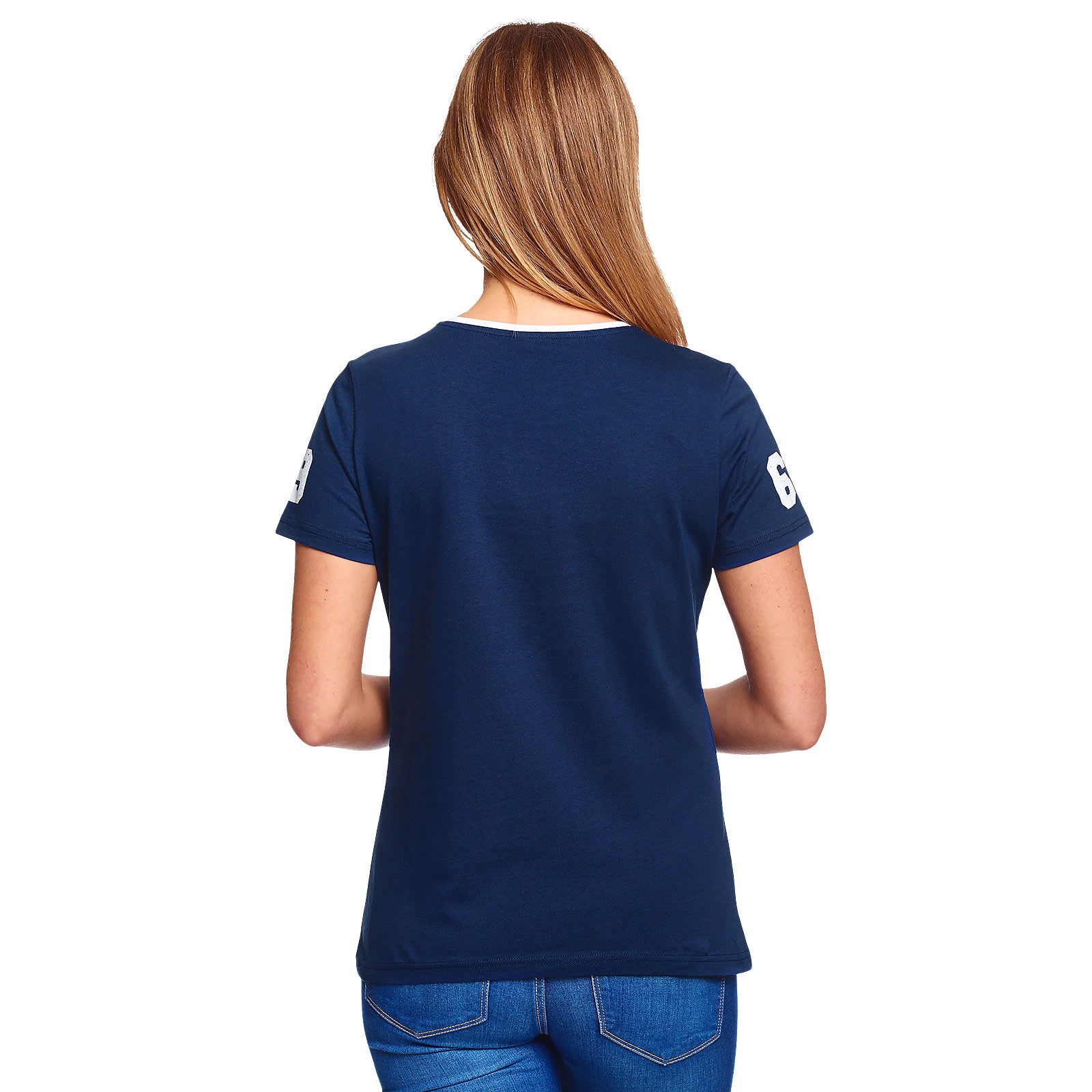 Produktbild Sesamgatan - Oldschool T-shirt dam blå
