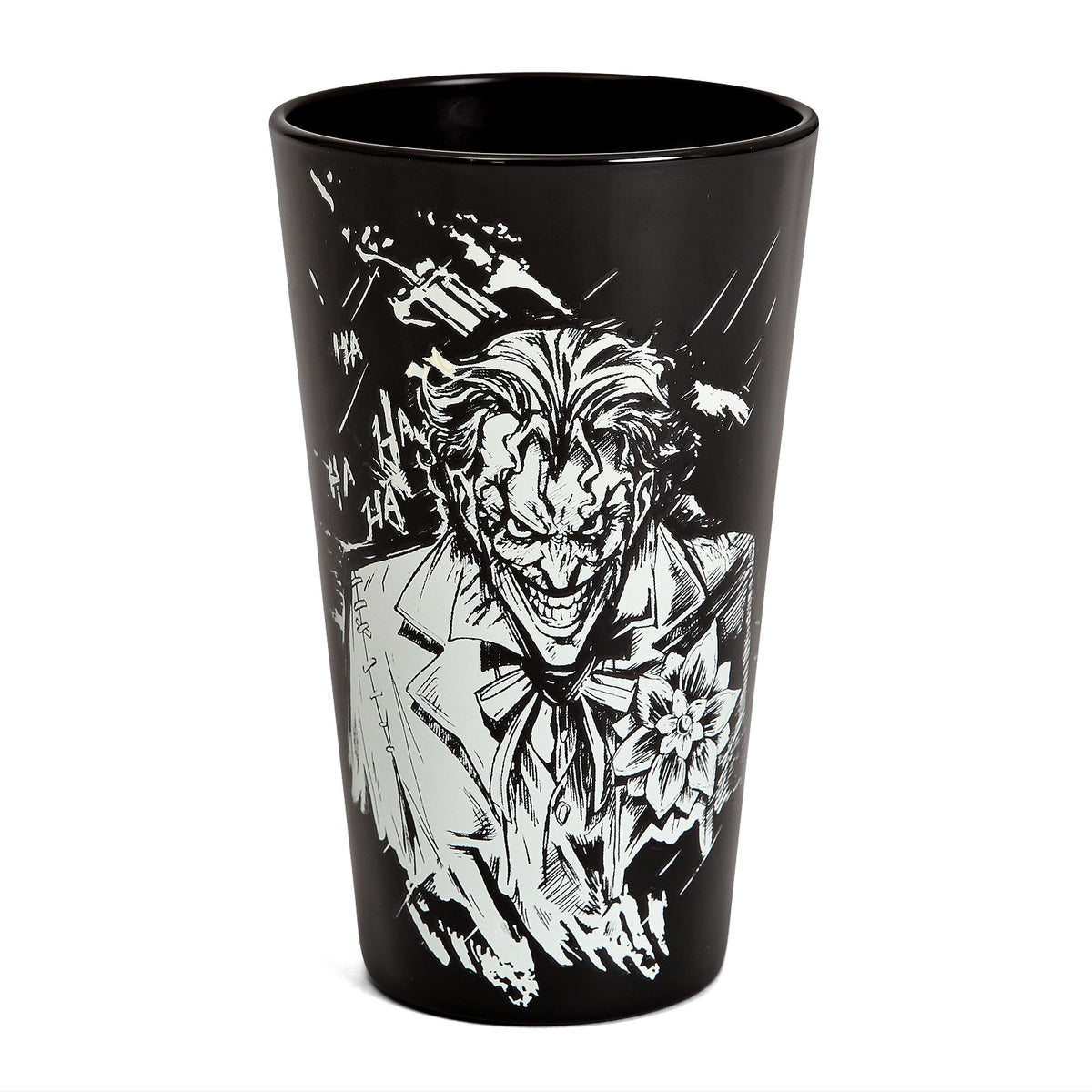 Produktbild Batman & Joker glas svart