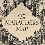 Produktbild Harry Potter - Halsduk Marauders karta