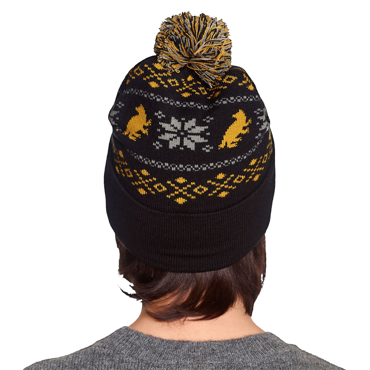 Produktbild Harry Potter - Hufflepuff norsk mössa svart