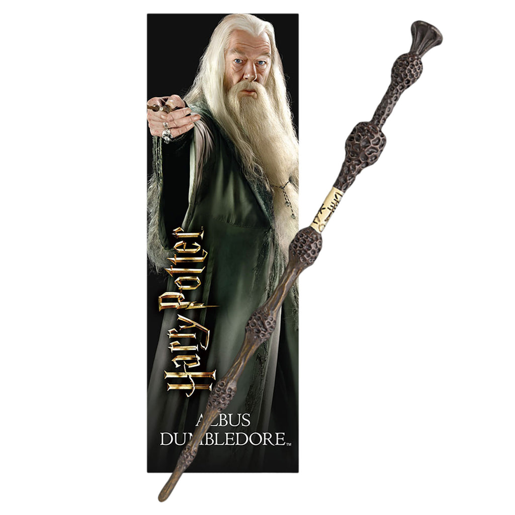 Produktbild Dumbledores trollstav för unga trollkarlar med bokmärke - Harry Potter