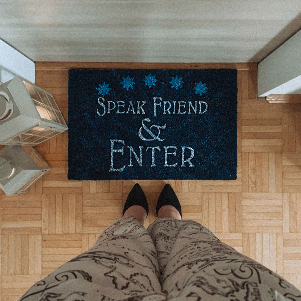 Produktbild Sagan om Ringen - Speak Friend & Enter Dörrmatta
