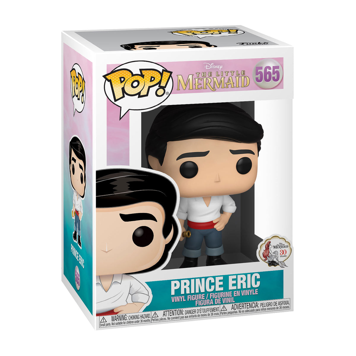 Produktbild Ariel - Prins Eric med kikare Funko Pop-figur