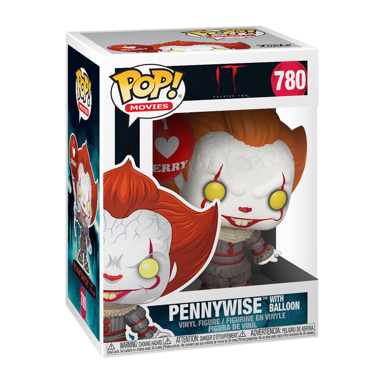 Produktbild Stephen Kings DET - Pennywise med ballong Funko Pop Figur