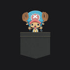 Produktbild One Piece - Pocket Chopper T-shirt svart