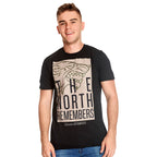 Produktbild Game of Thrones - The North Remembers Stark T-shirt svart