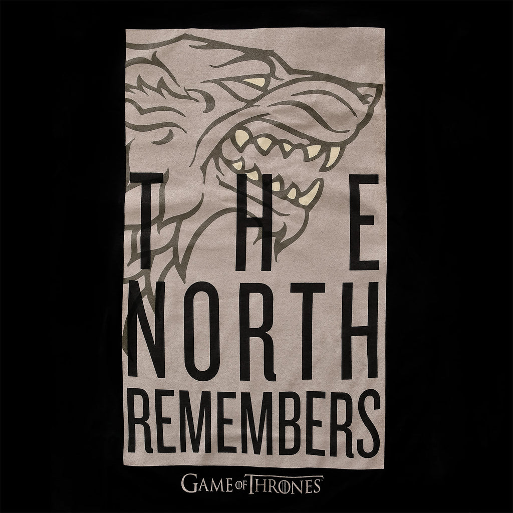 Produktbild Game of Thrones - The North Remembers Stark T-shirt svart