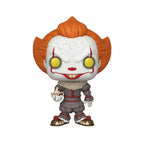 Produktbild Stephen Kings DET - Pennywise med pappersbåt Funko Pop figur 25 cm
