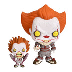 Produktbild Stephen Kings DET - Pennywise med pappersbåt Funko Pop figur 25 cm