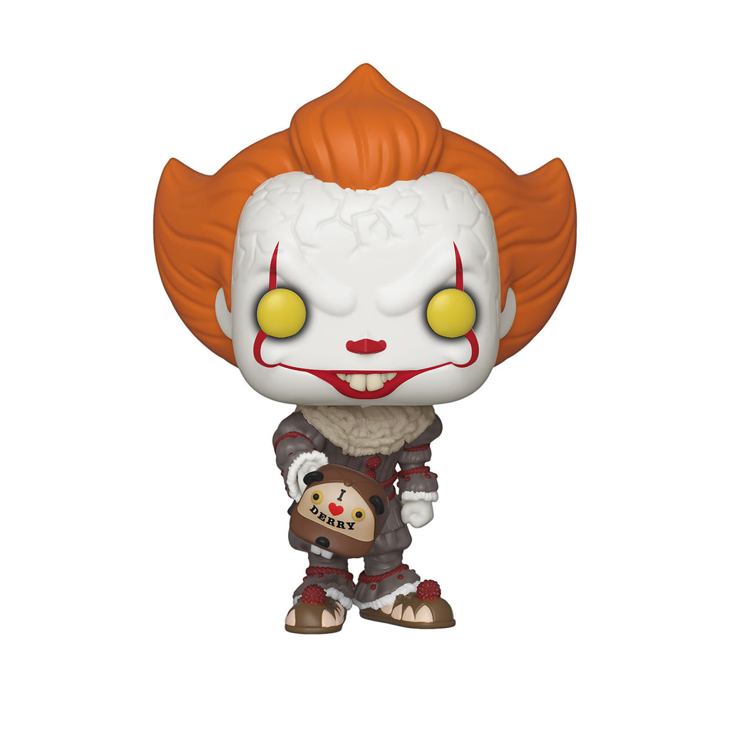 Produktbild Stephen Kings DET - Pennywise med bävermössa Funko Pop figur