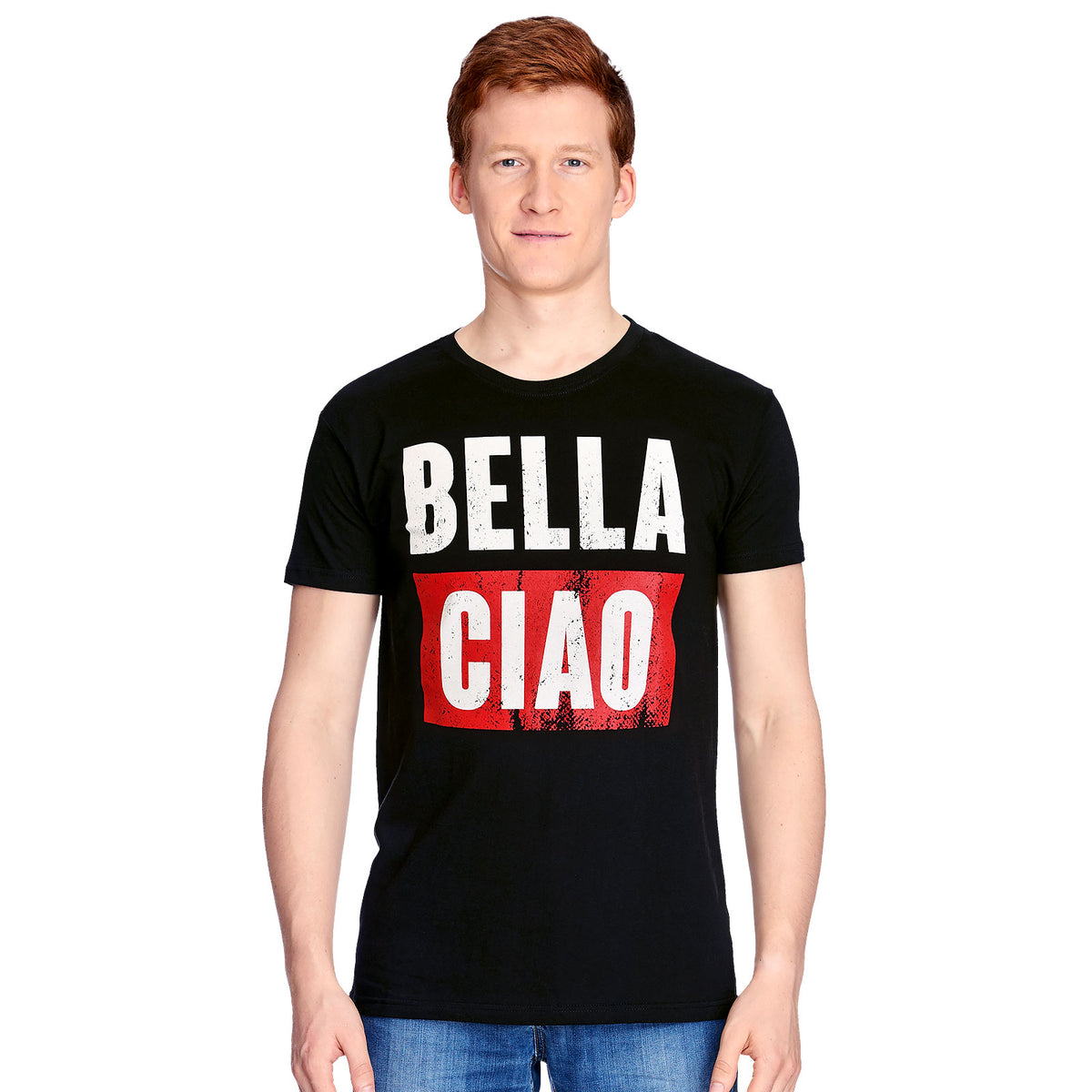 Produktbild Bella Ciao T-shirt för fans av La Casa de Papel svart