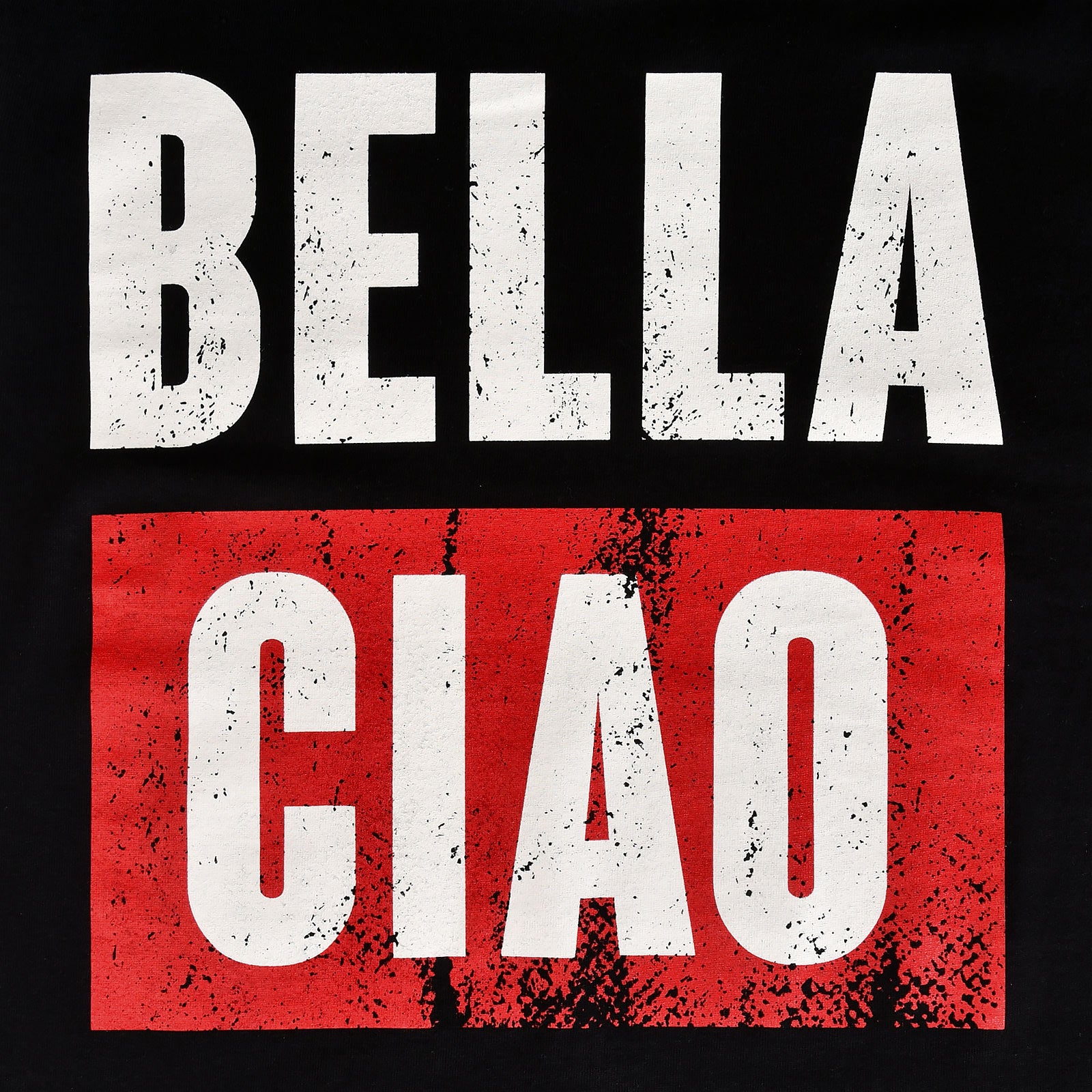 Produktbild Bella Ciao T-shirt för fans av La Casa de Papel svart
