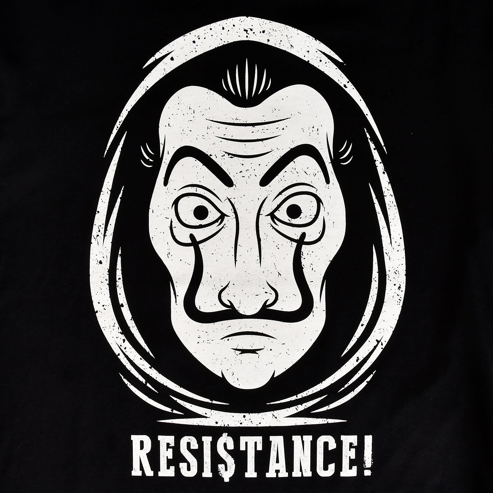 Produktbild Resistance T-shirt för fans av La Casa de Papel svart