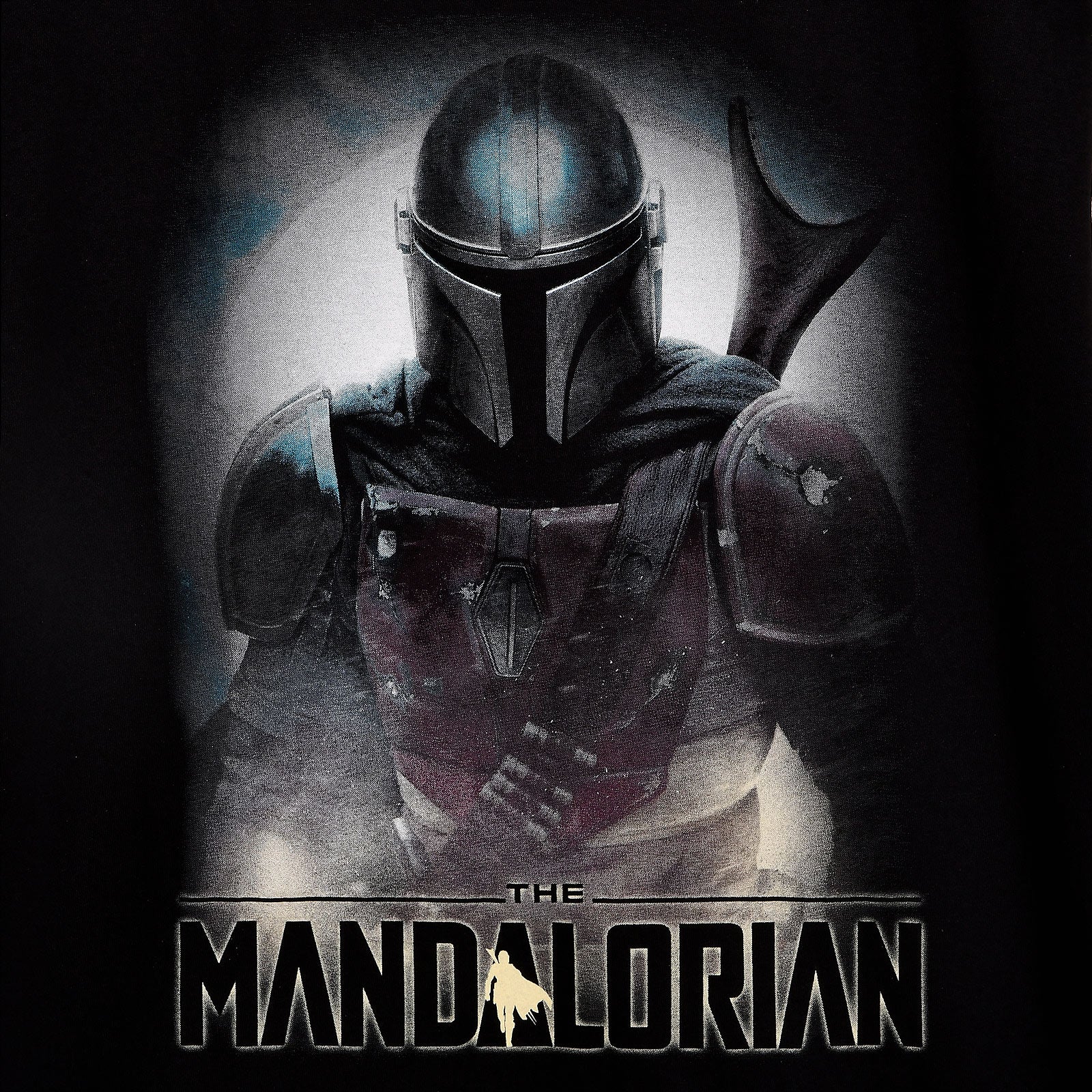 Produktbild The Mandalorian Fighter T-Shirt svart - Star Wars