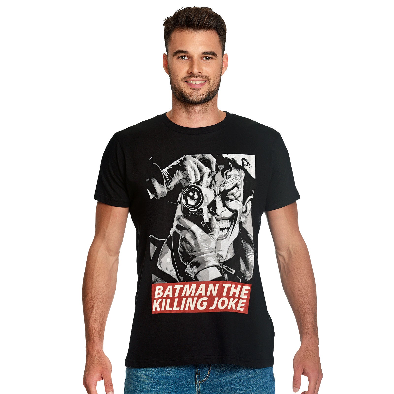 Produktbild Batman - Killing Joke Smile T-shirt svart