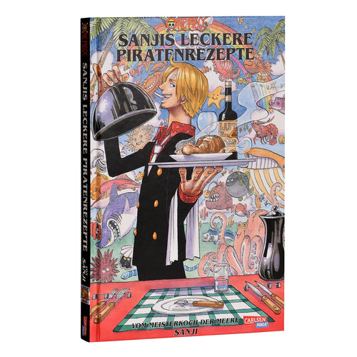 Produktbild One Piece Kokbok - Sanjis läckra piratrecept