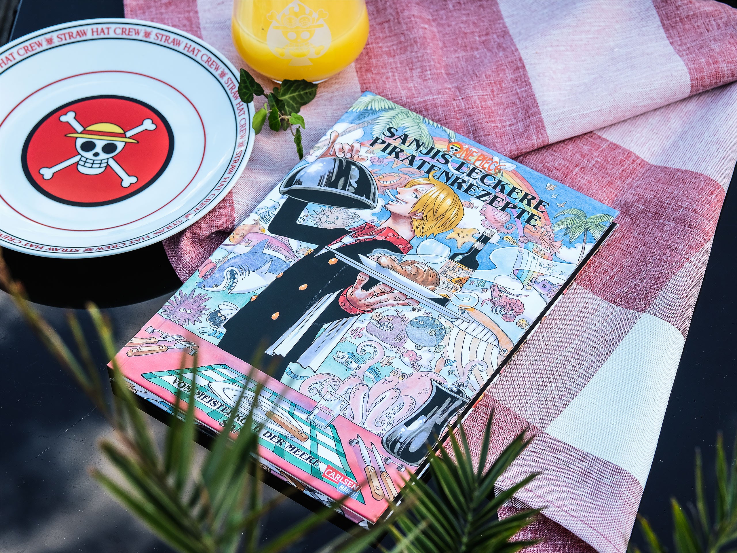 Produktbild One Piece Kokbok - Sanjis läckra piratrecept