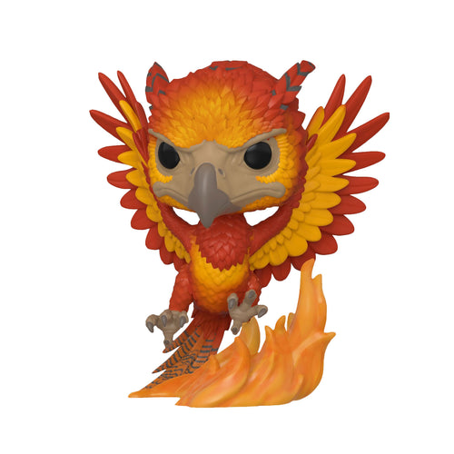 Produktbild Harry Potter - Fawkes med lågor Funko Pop Figur