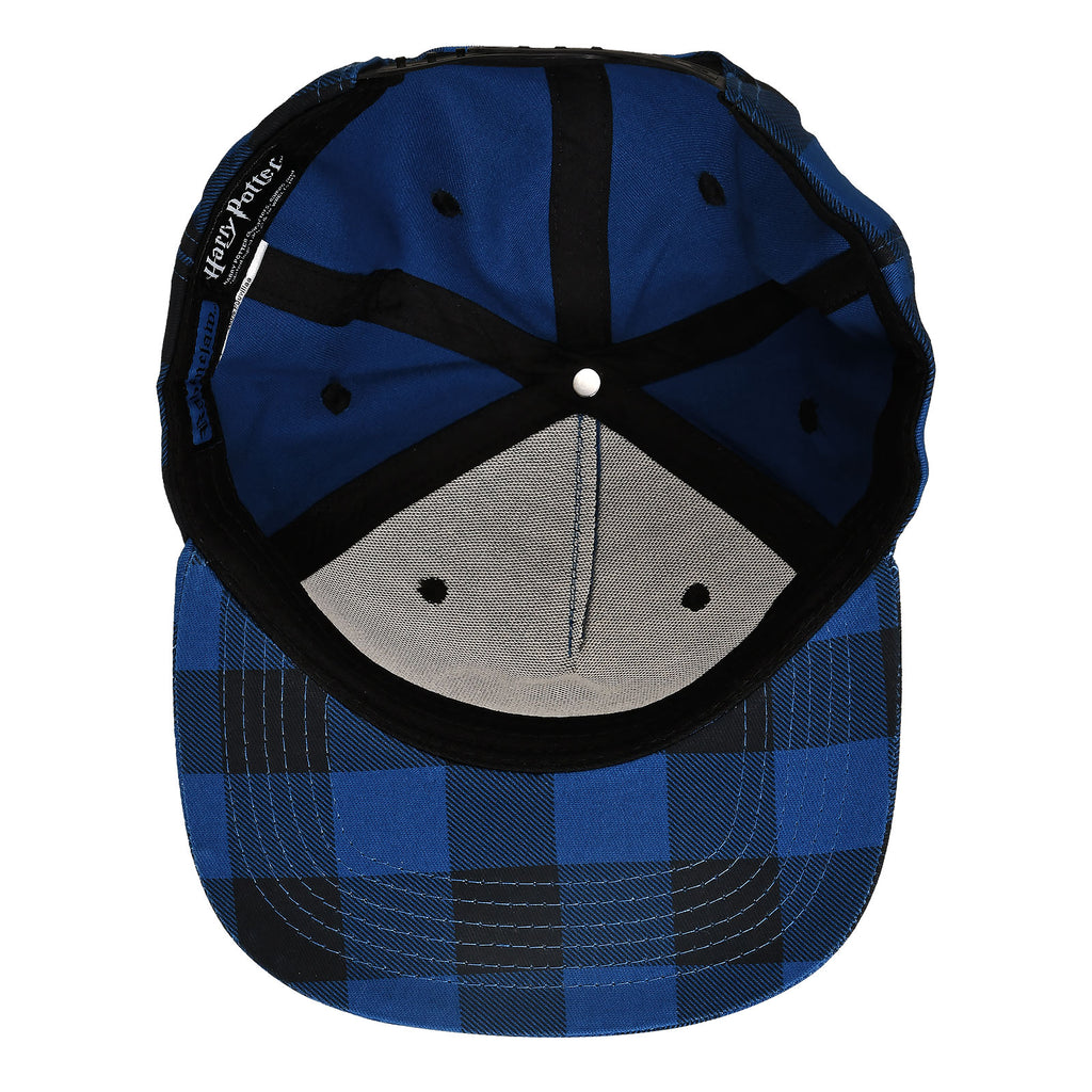 Produktbild Harry Potter - Snapback-keps med Ravenclaw-emblem i rutigt mönster
