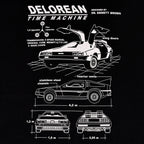 Produktbild Tillbaka till framtiden - Svart DeLorean T-shirt