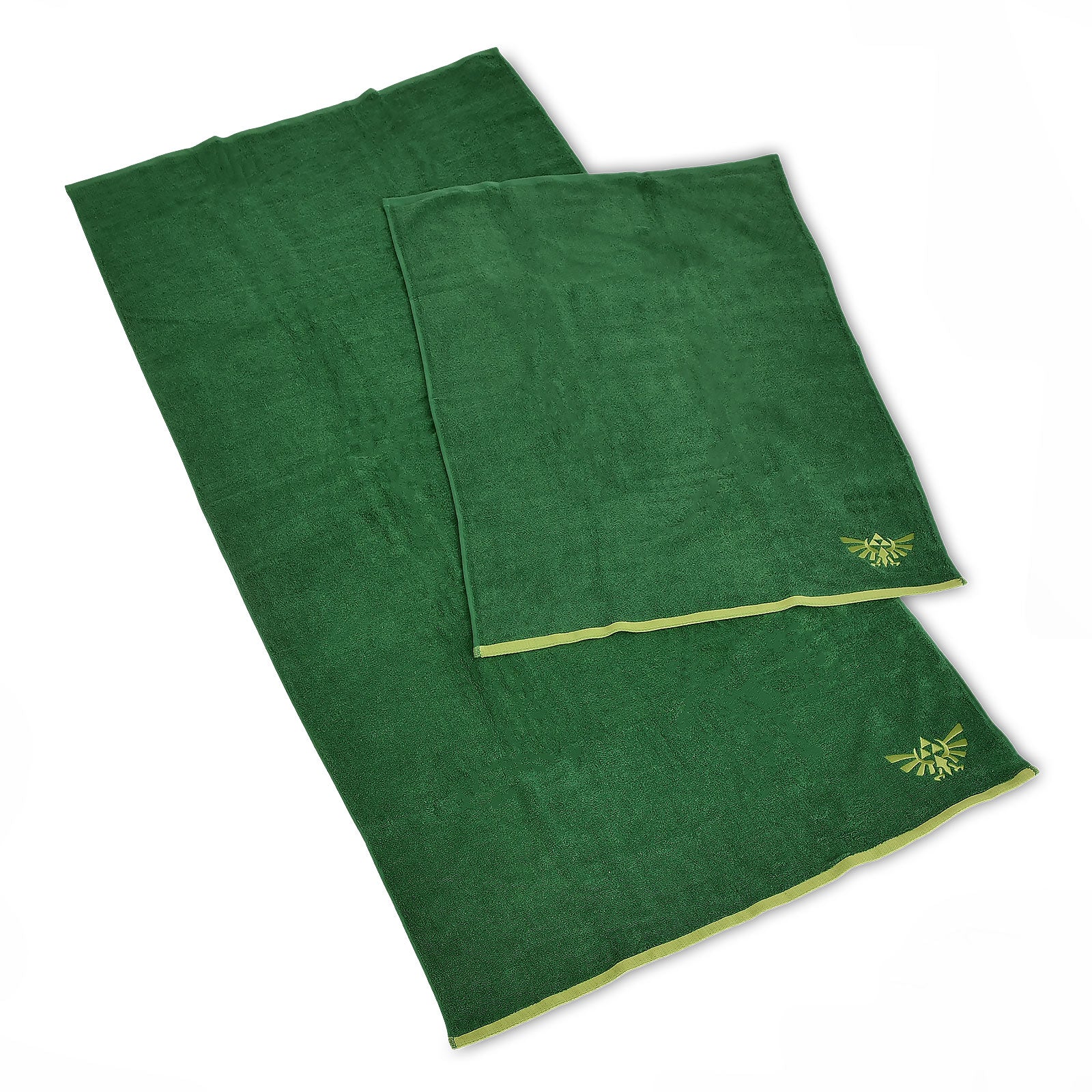 Produktbild Zelda - Hyrule-logotyp handdukar med tvättlapp 3-delat set