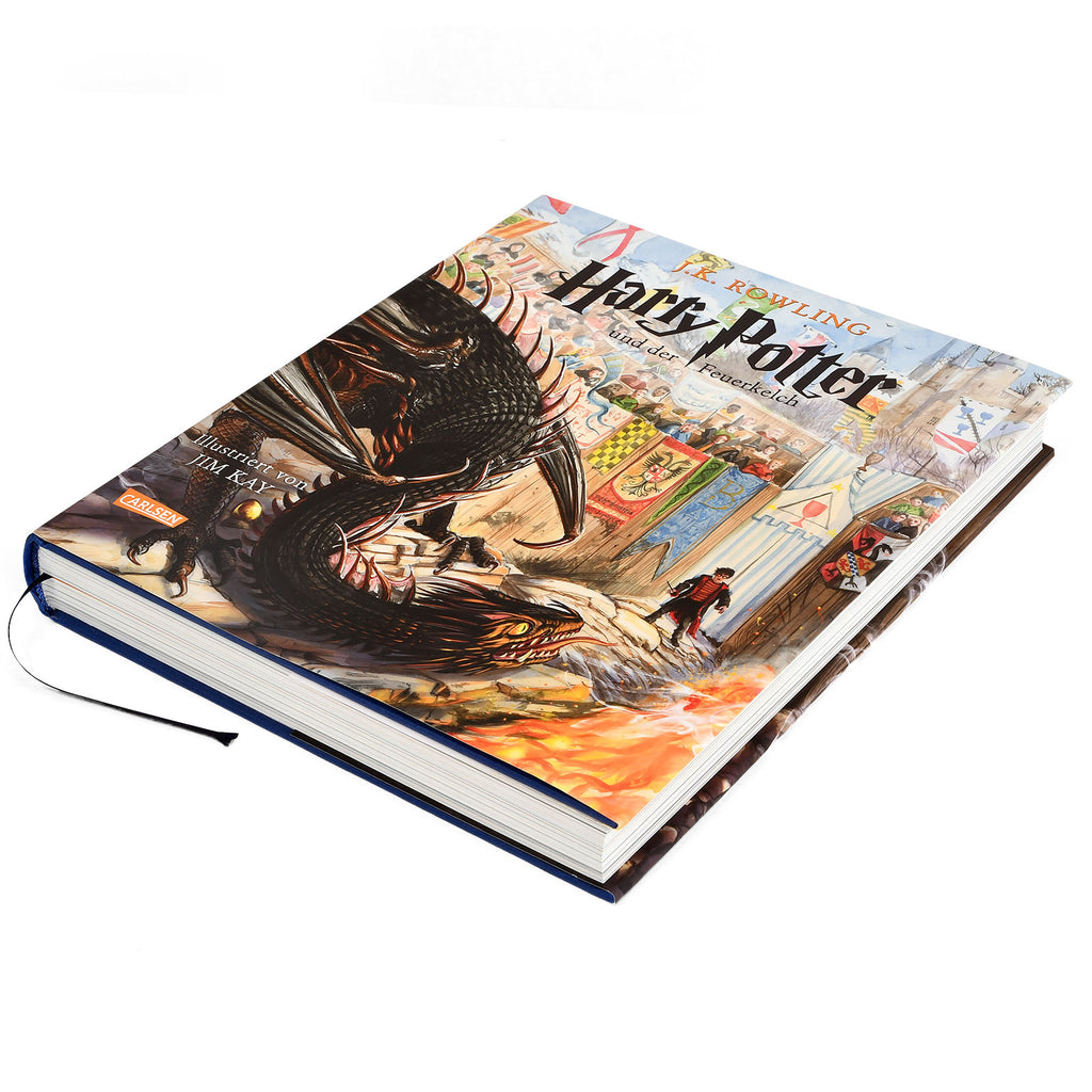 Produktbild Harry Potter och den flammande bägaren - Illustrerad utgåva