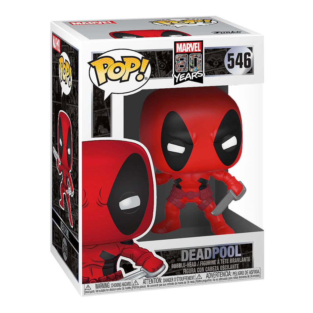 Produktbild Deadpool - Marvel 80 År Funko Pop Vickande Huvud Figur