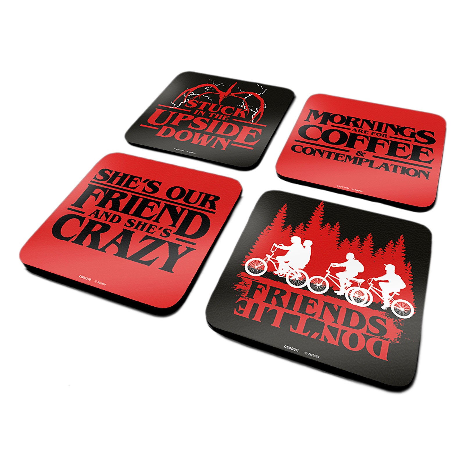Produktbild Stranger Things - Frasunderlägg 4-pack