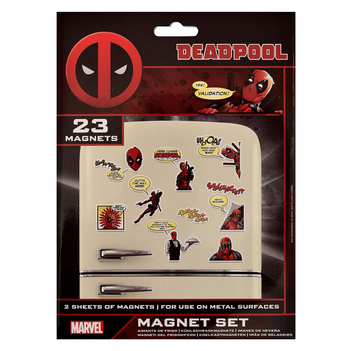 Produktbild Deadpool - Serietidningsmagnet-set