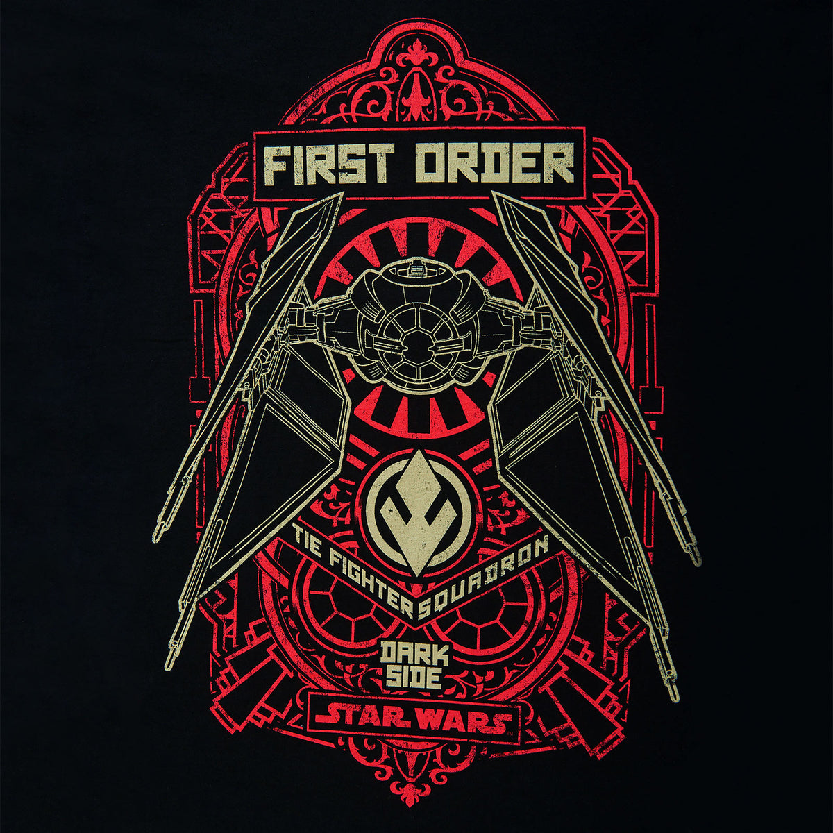 Produktbild Star Wars - Tie Fighter Squadron T-shirt svart