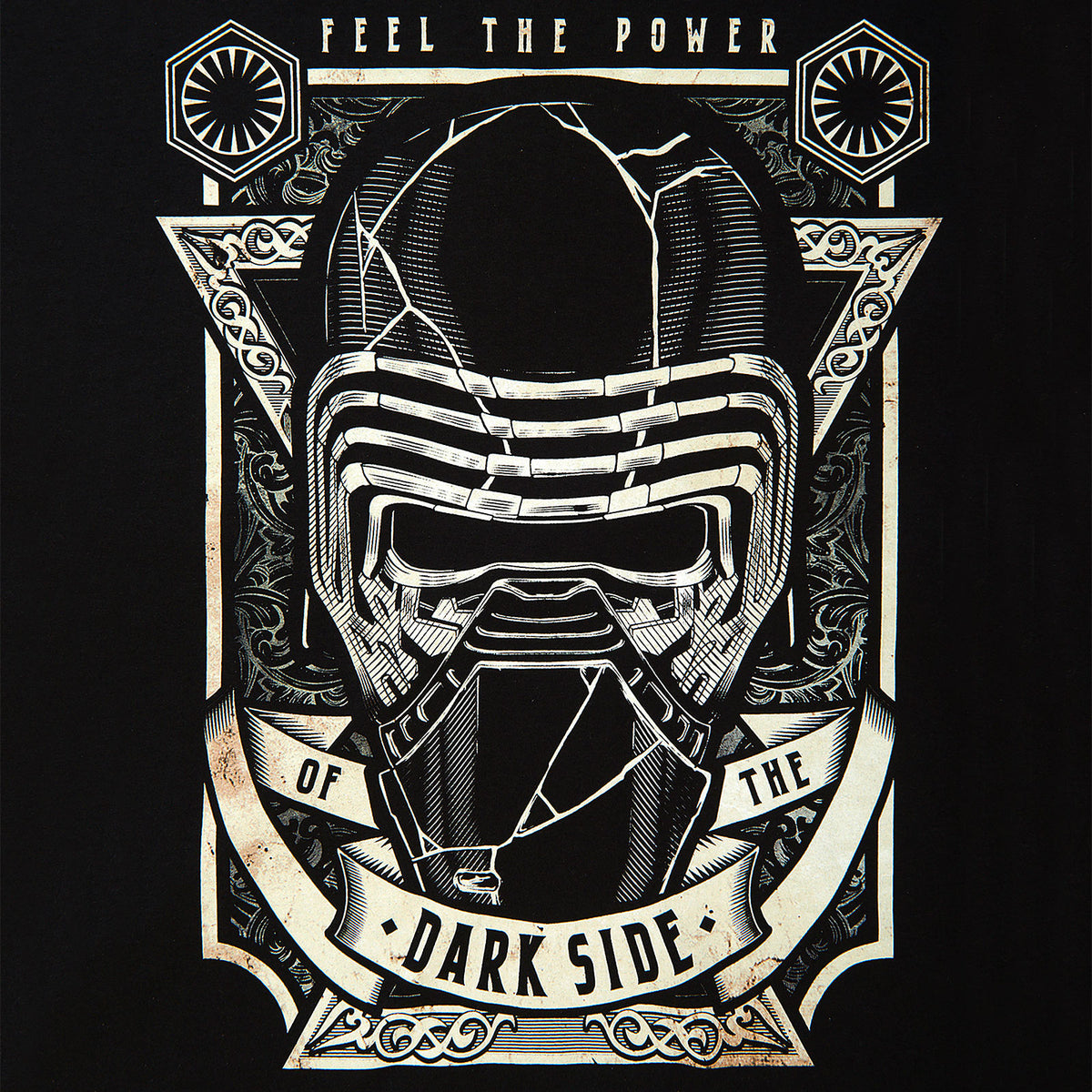 Produktbild Star Wars - Känn Kraften från Den Mörka Sidan T-shirt svart
