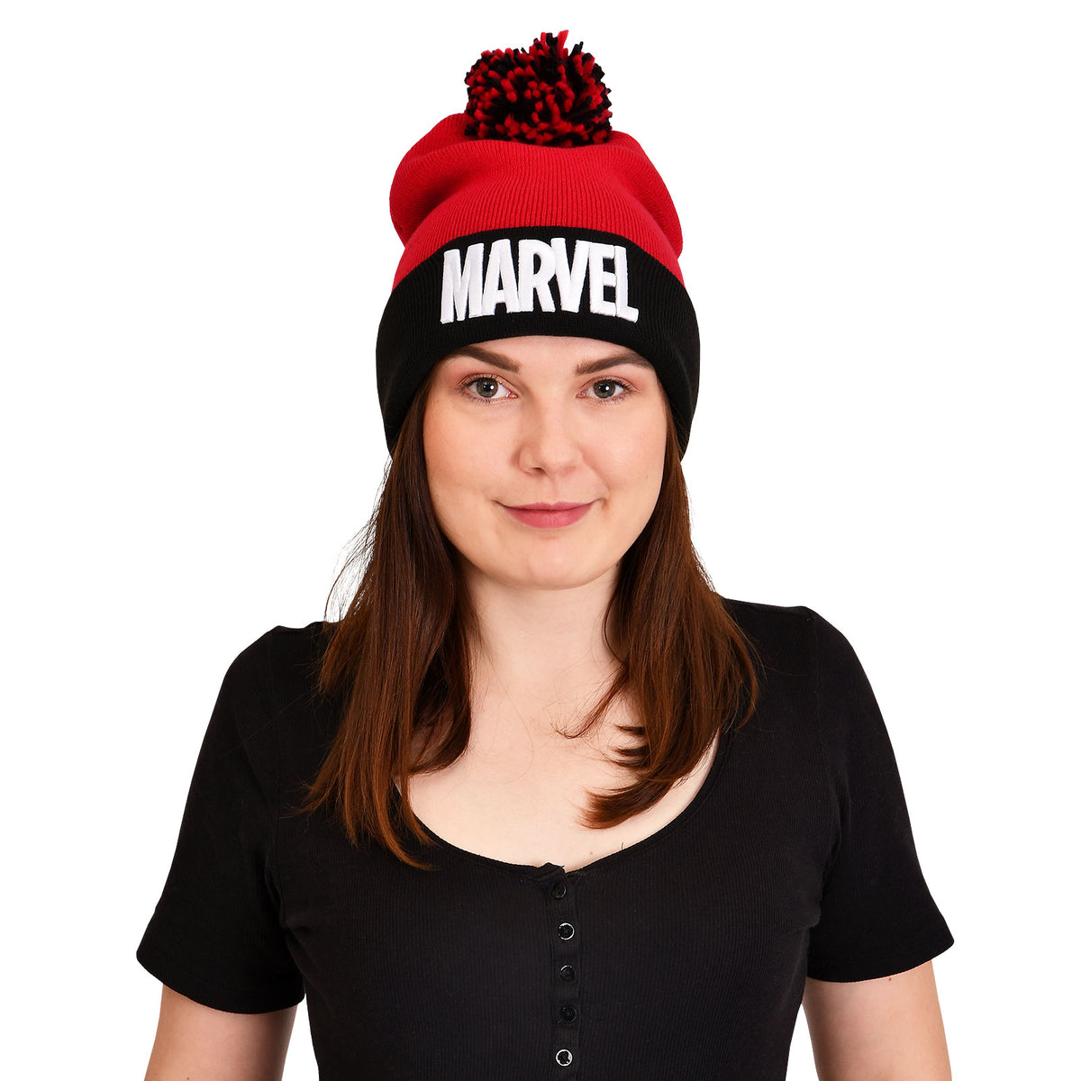 Produktbild Marvel mössa och halsduk presentset