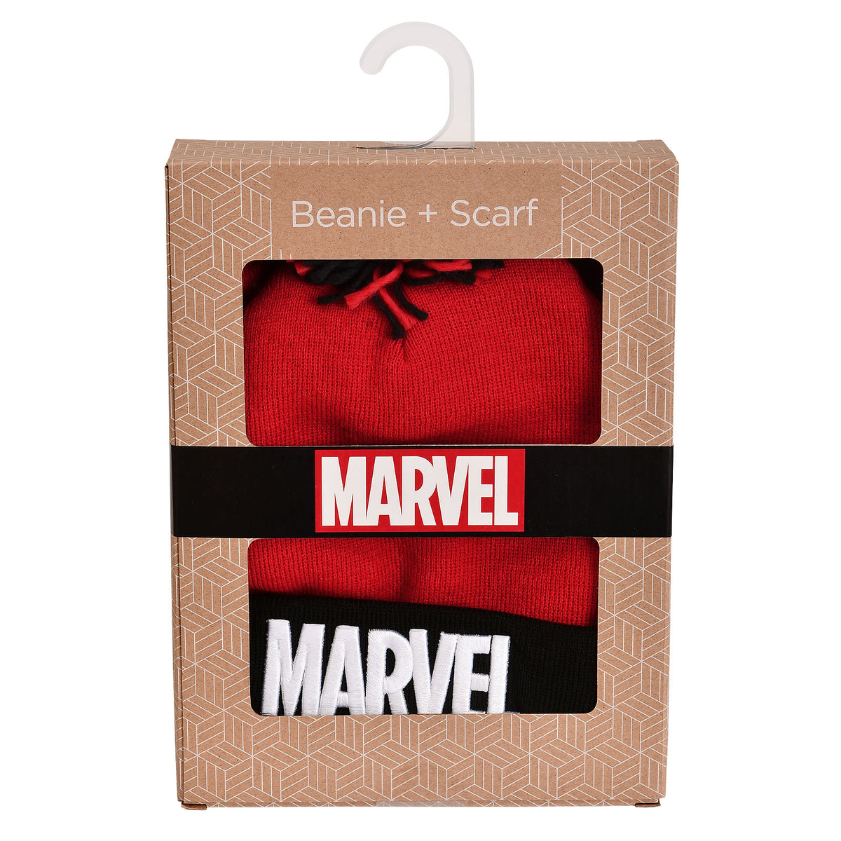 Produktbild Marvel mössa och halsduk presentset