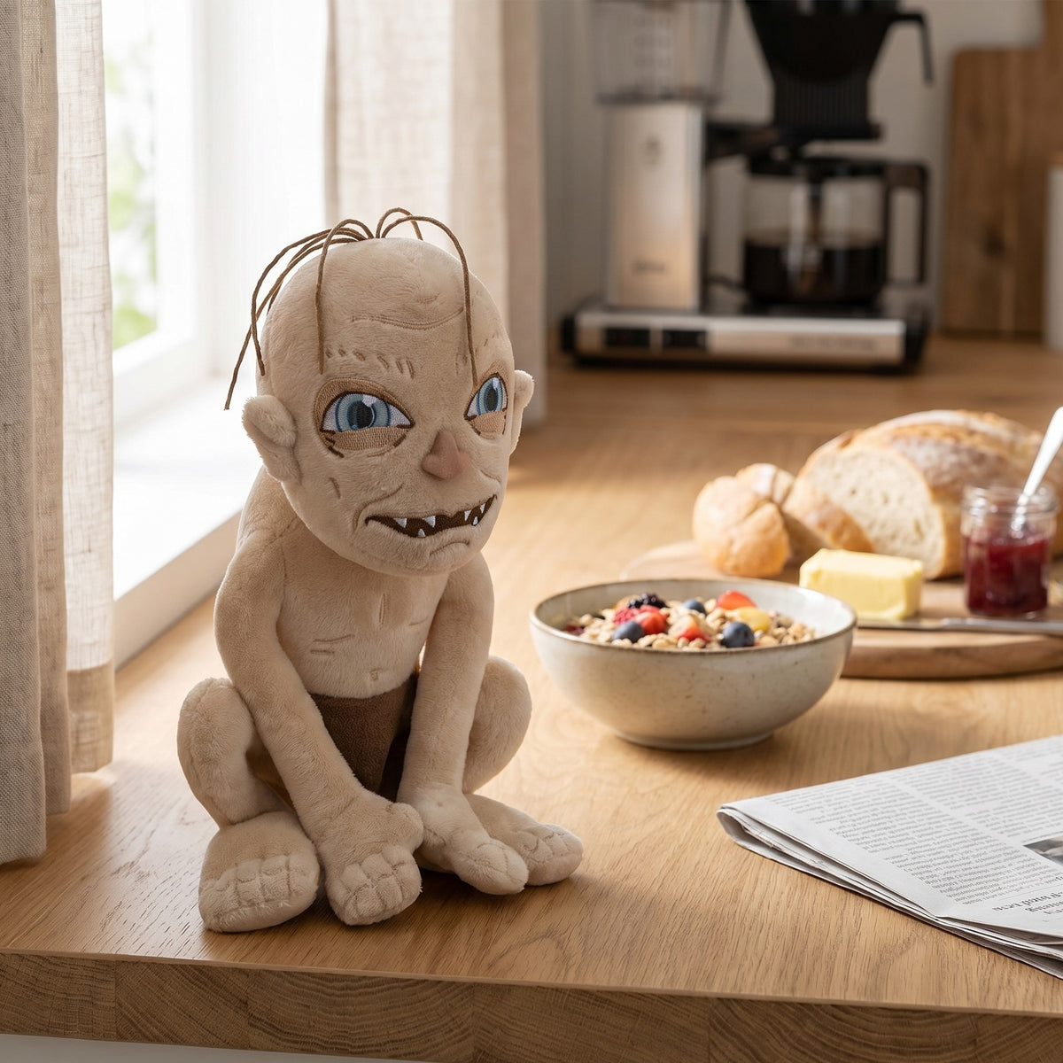 Produktbild Sagan om Ringen - Gollum Plyschfigur 23 cm