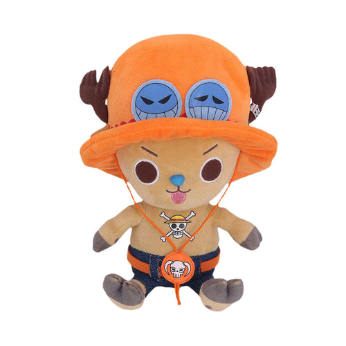 Produktbild One Piece - Chopper Ace Cosplay Plyschfigur Nyckelring