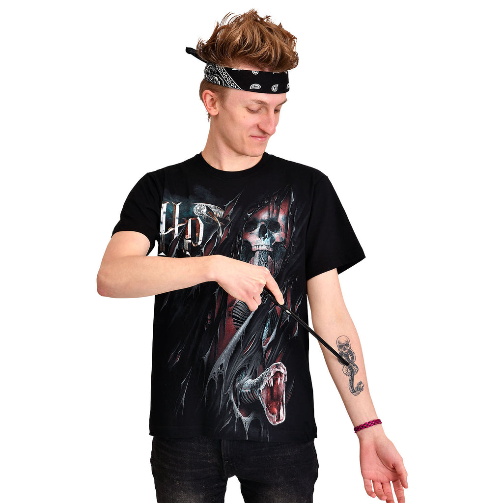 Produktbild Harry Potter - Svart T-shirt med Mörka Märket