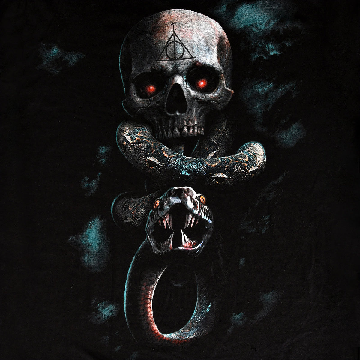 Produktbild Harry Potter - Svart T-shirt med Mörka Märket
