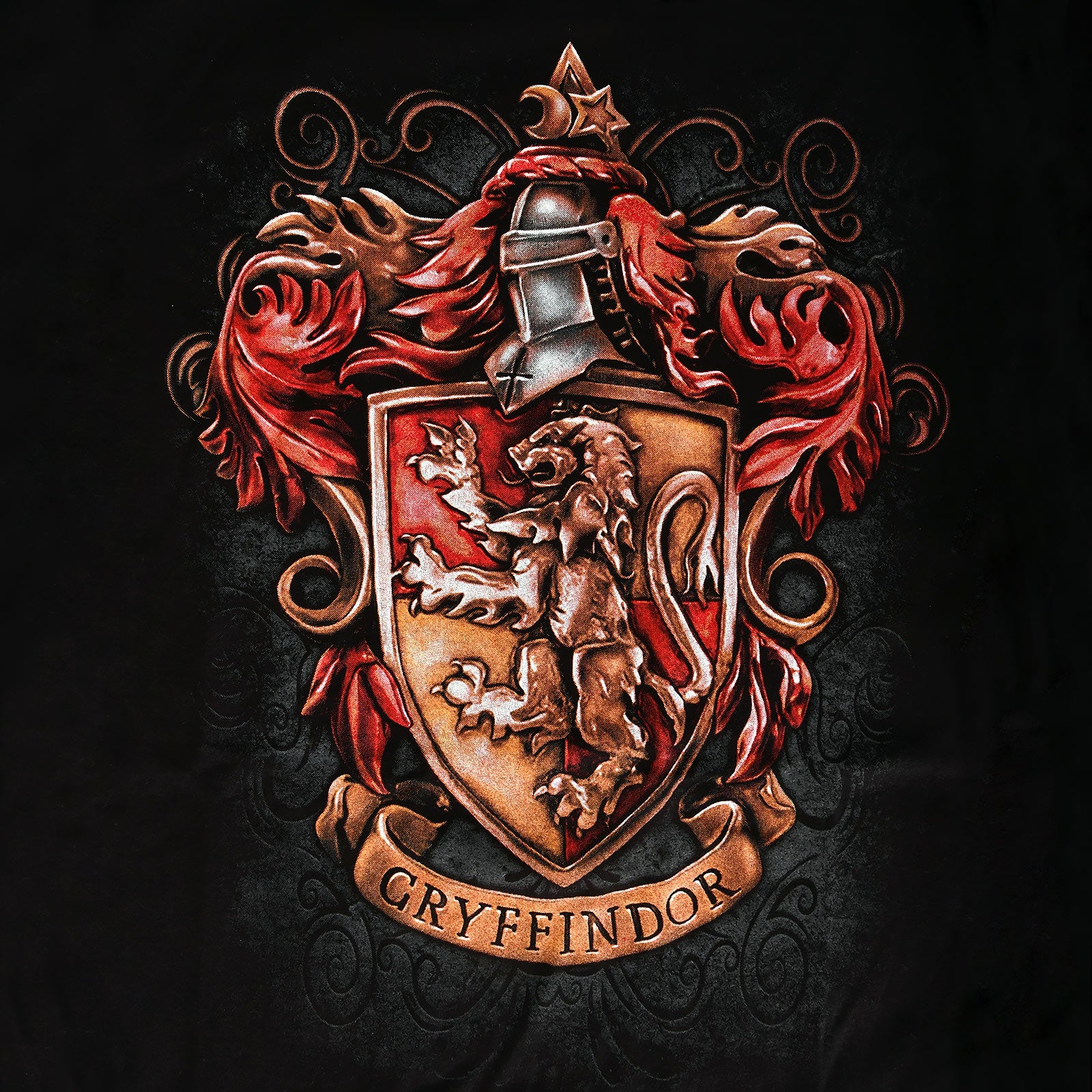 Produktbild Harry Potter - Gryffindor Vapensköld T-shirt Dam svart