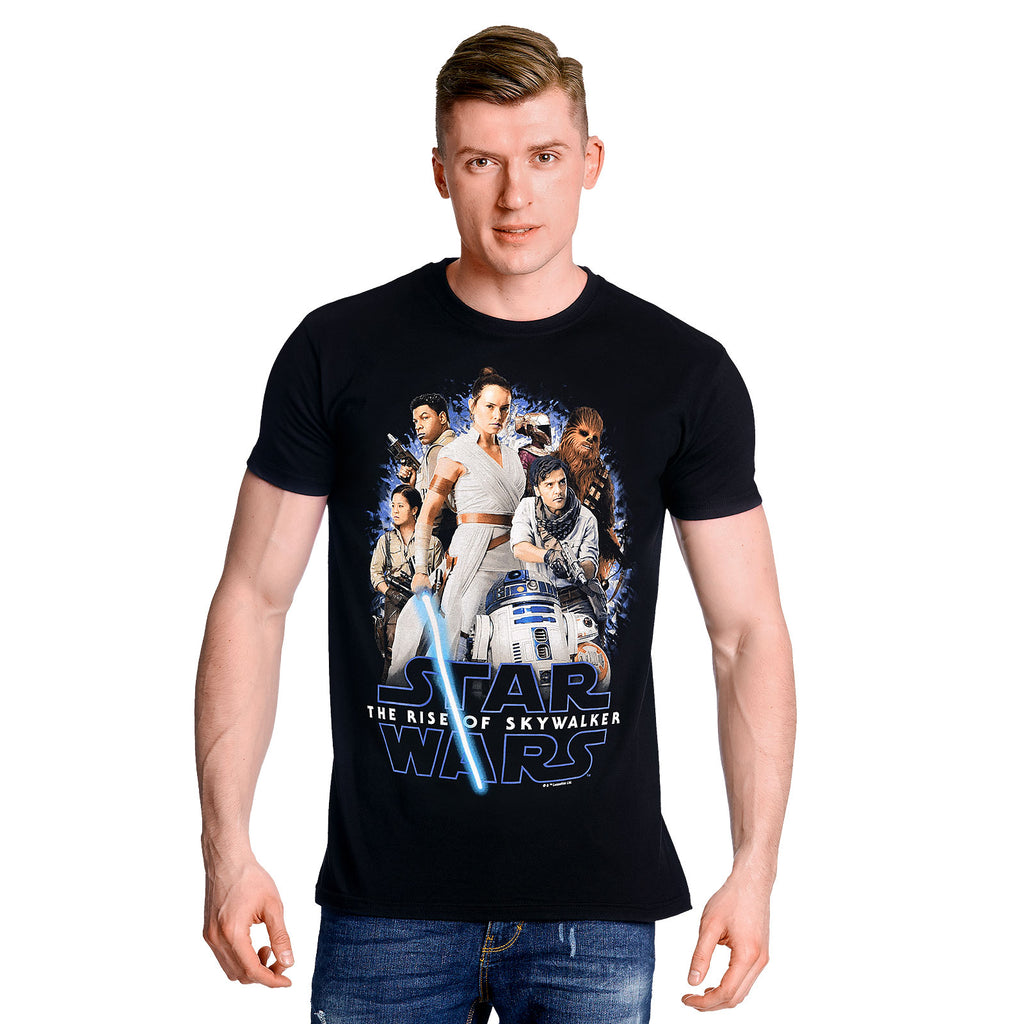Produktbild Star Wars - The Rise of Skywalker Collage T-shirt svart