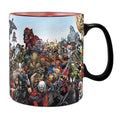 Produktbild Marvel - Hjältar termo-effekt mugg