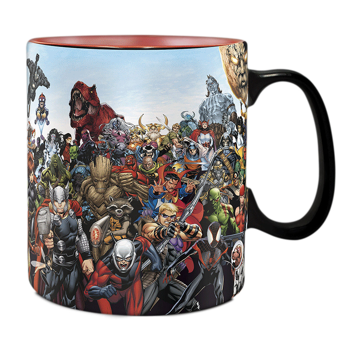 Produktbild Marvel - Hjältar termo-effekt mugg