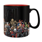 Produktbild Marvel - Hjältar termo-effekt mugg