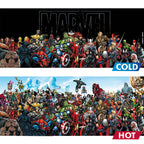 Produktbild Marvel - Hjältar termo-effekt mugg