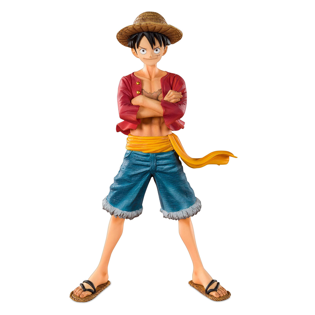 Produktbild One Piece - Stråhatt Monkey D. Luffy Figur 15 cm