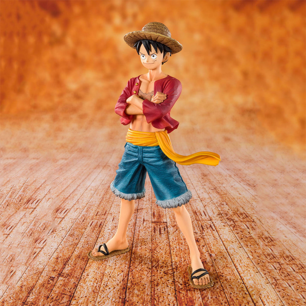 Produktbild One Piece - Stråhatt Monkey D. Luffy Figur 15 cm