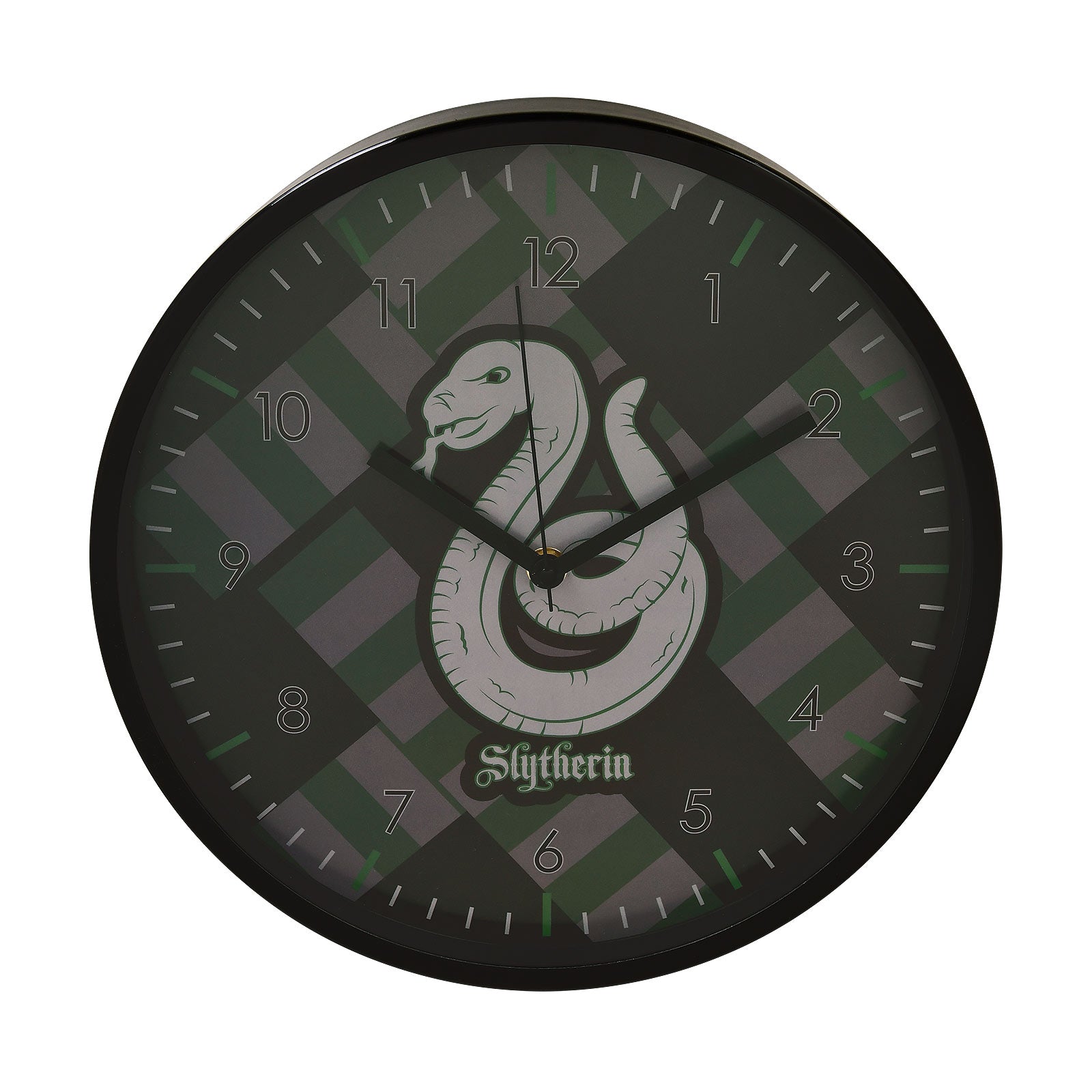 Produktbild Harry Potter - Slytherin väggklocka