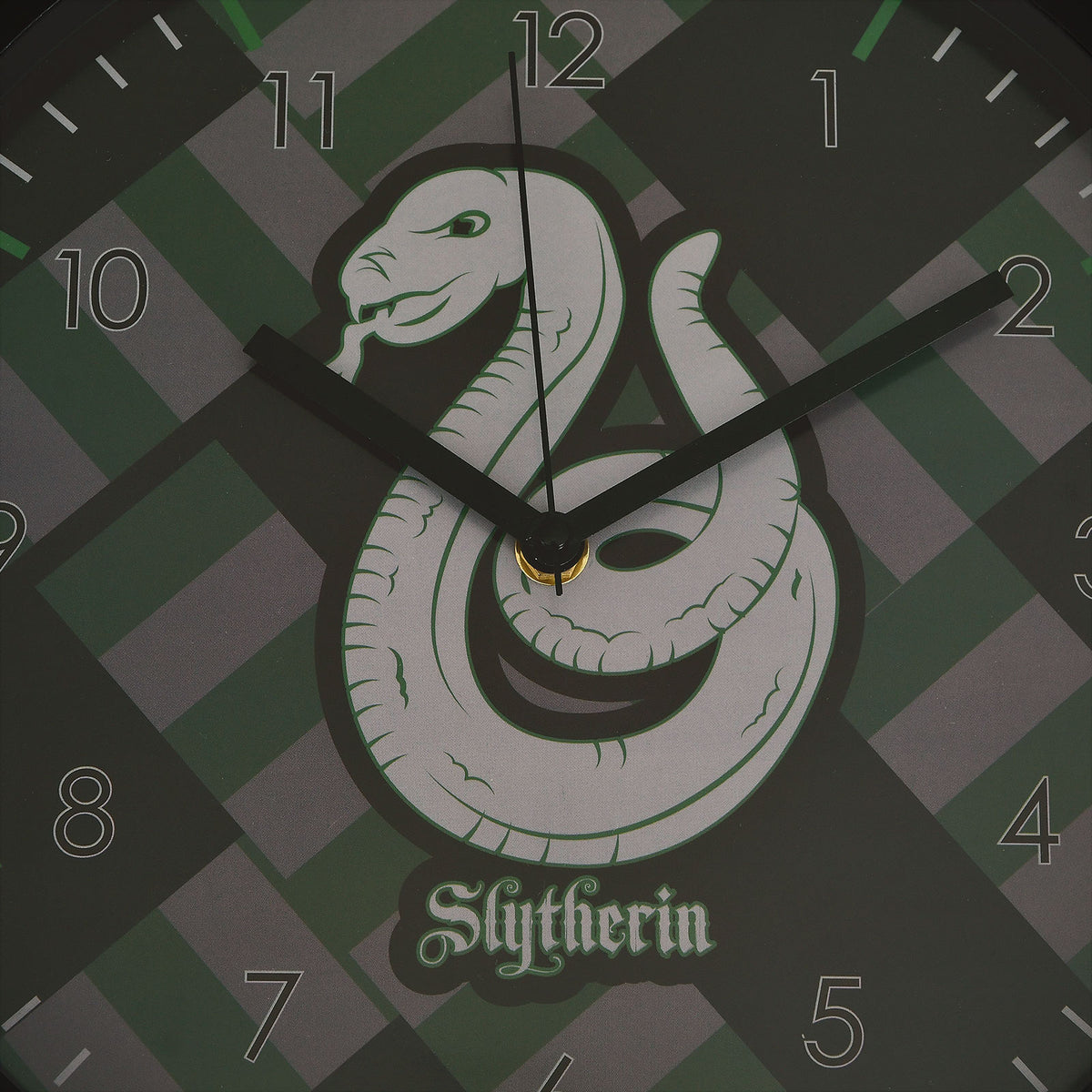 Produktbild Harry Potter - Slytherin väggklocka