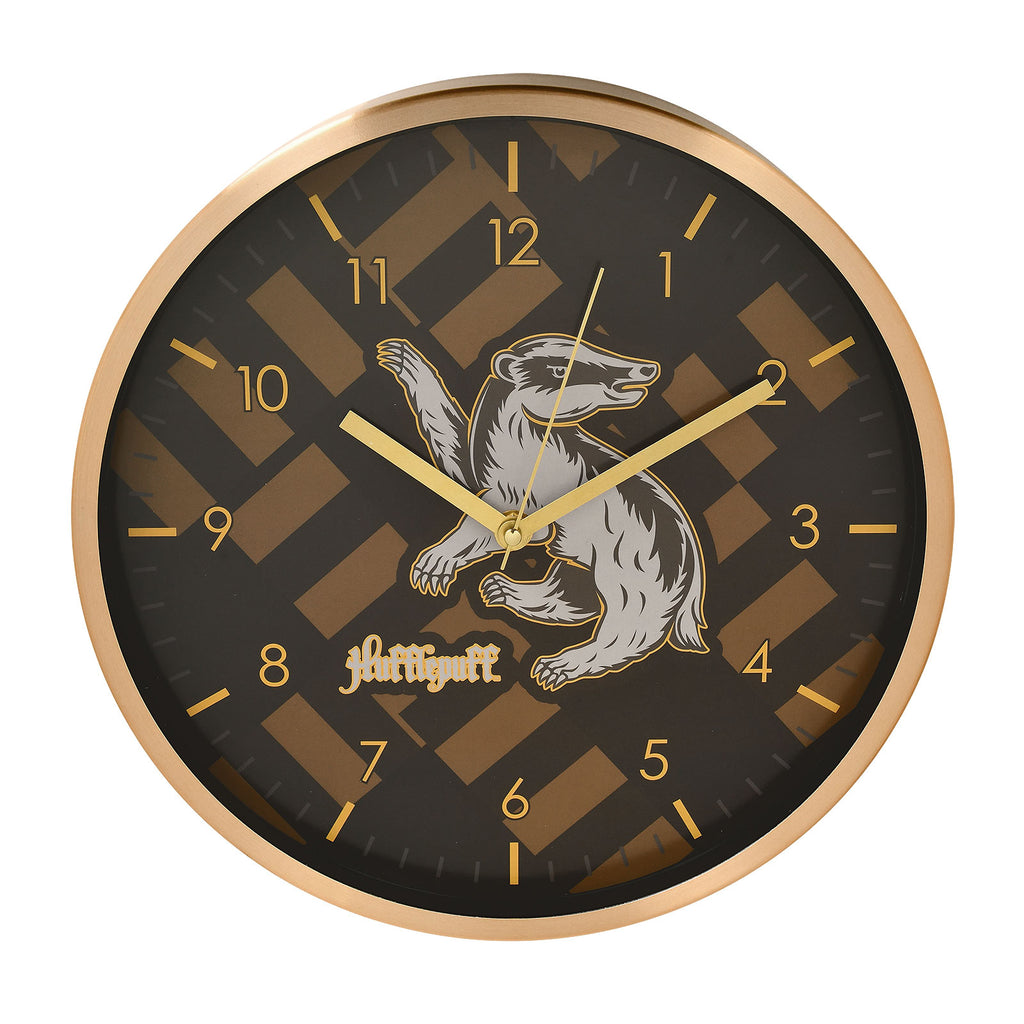 Produktbild Harry Potter - Hufflepuff väggklocka