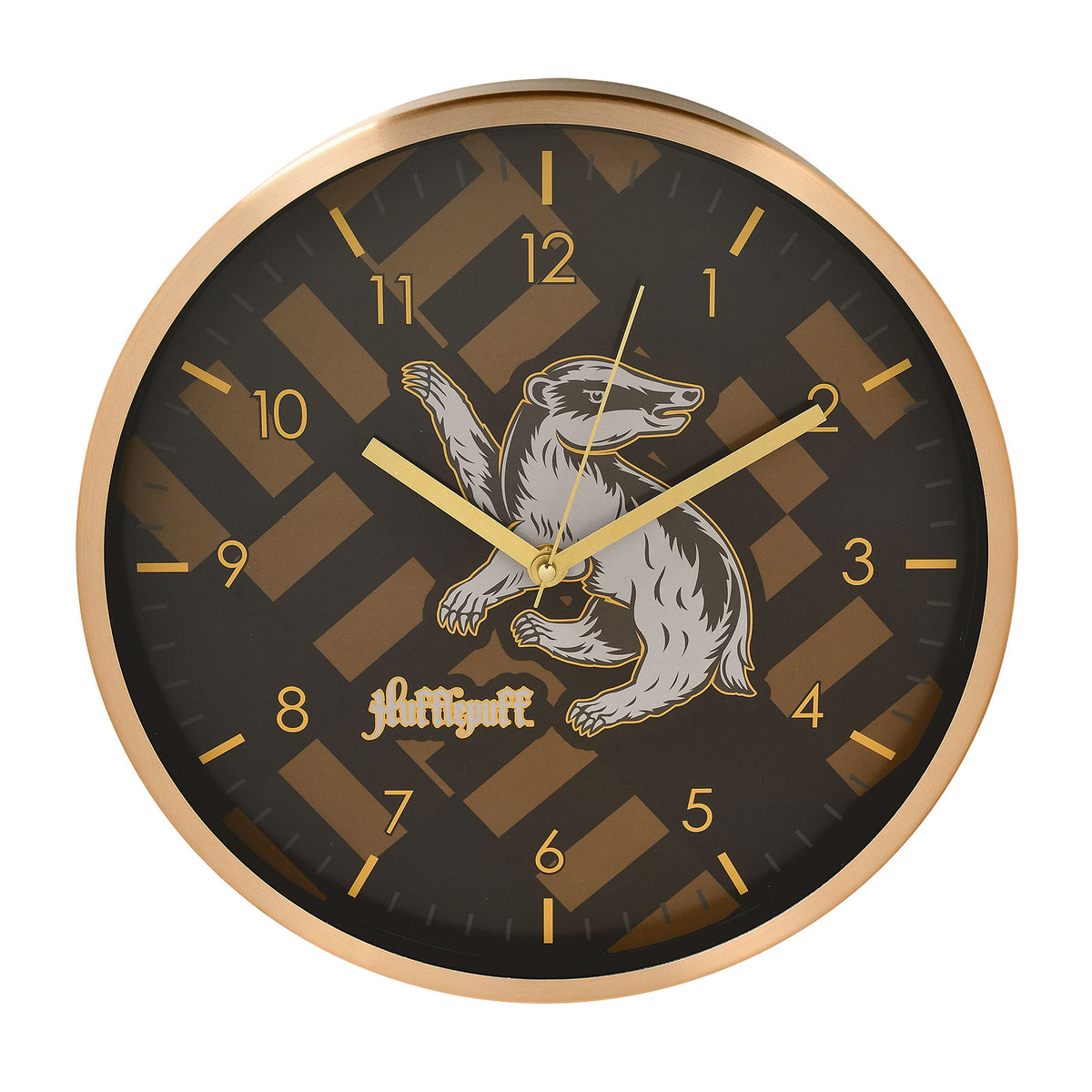 Produktbild Harry Potter - Hufflepuff väggklocka