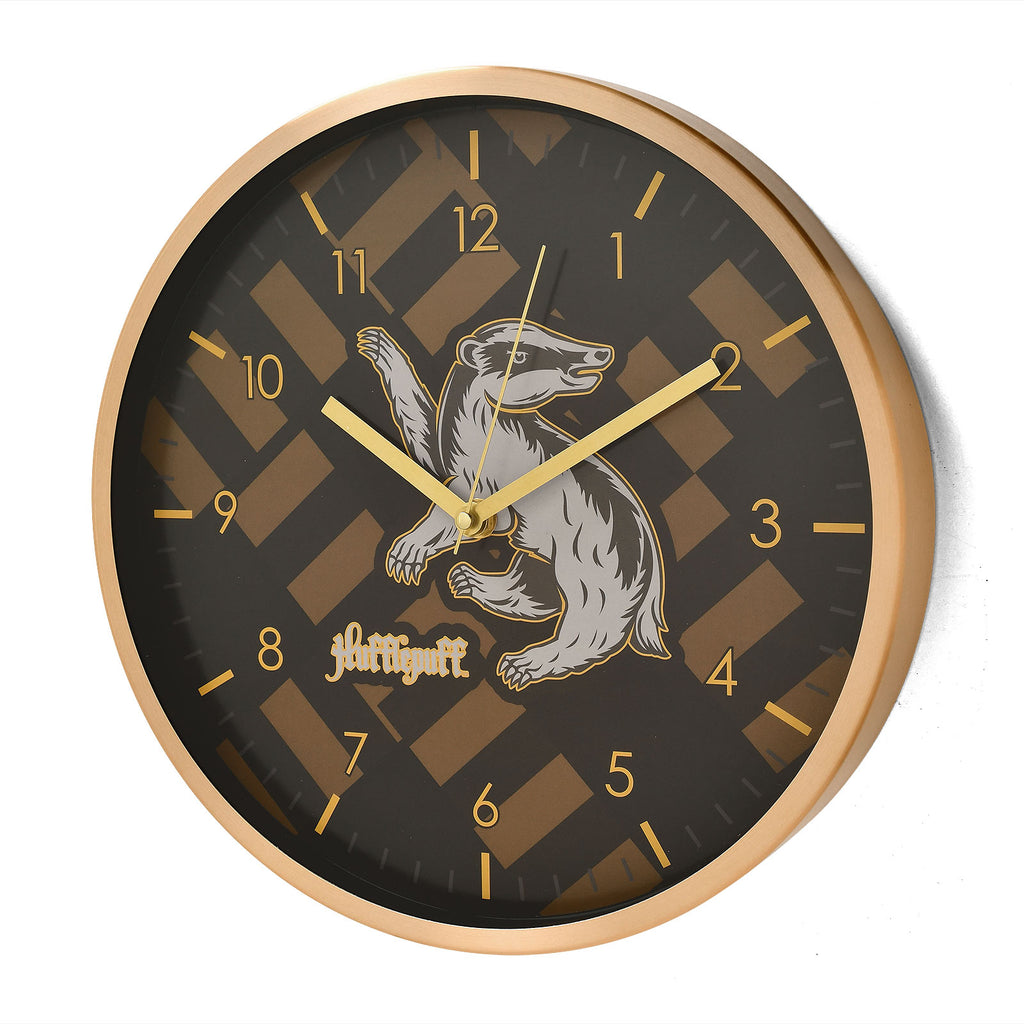Produktbild Harry Potter - Hufflepuff väggklocka